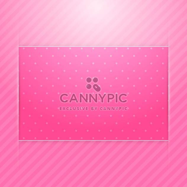 Vector pink card background - vector gratuit #130369 