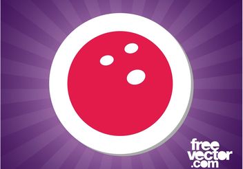 Bowling Sticker - Free vector #139049