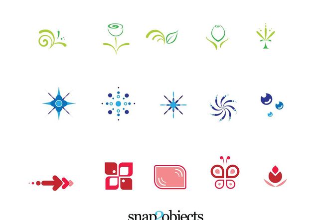 Free Vector Icons Design Elements Pack 01 - vector #139249 gratis
