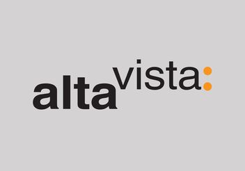 AltaVista - бесплатный vector #140459