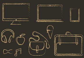Free Vector Miscellaneous Icons - Free vector #141039
