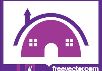House Logo Template - vector gratuit #142799 