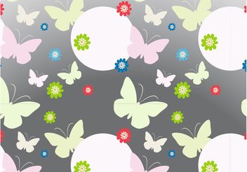 Spring Pattern Graphics - Free vector #143939