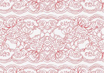 Vector Lace Pattern - Free vector #144059