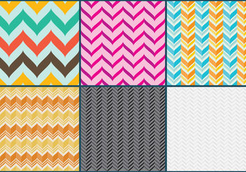 Curved Chevron Pattern Vectors - Free vector #144469