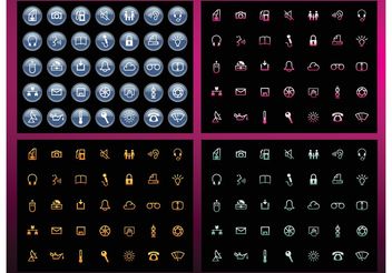 Free Vector Icons Packs - vector gratuit #144769 