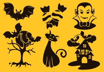 Dracula Vector Icons Set - vector #144939 gratis