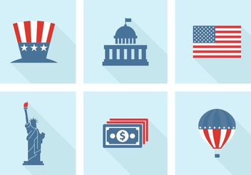 Free USA Vector Icons - Free vector #145459