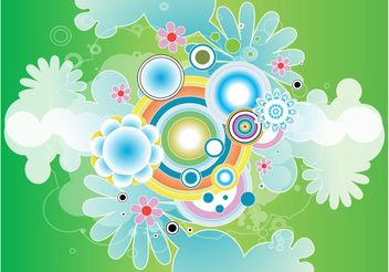 Nature Shapes Vector - Free vector #145869