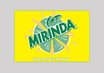 Mirinda Grapefruit - Free vector #147719