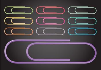 Paperclips - Free vector #152069