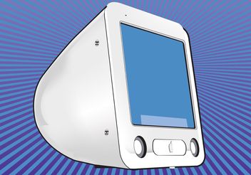 Mac Computer Screen - бесплатный vector #152389