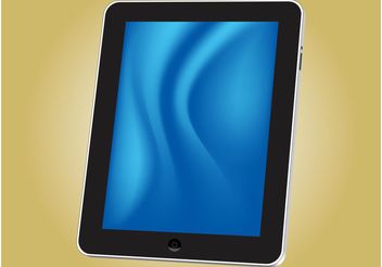 iPad Tablet - vector gratuit #154299 