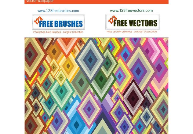 Geometric Shapes Vector Background - vector #154759 gratis