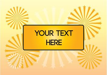 Template With Text Space - vector gratuit #155249 