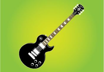 Gibson Les Paul Guitar - vector #155619 gratis