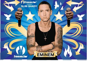 Eminem - бесплатный vector #156469