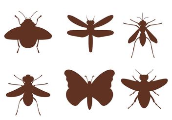 Free Vector Insects - Kostenloses vector #157609