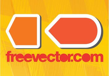 Pointer Stickers - vector #159129 gratis
