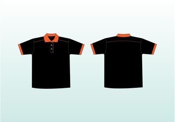 Polo Shirts Vectors - бесплатный vector #160959