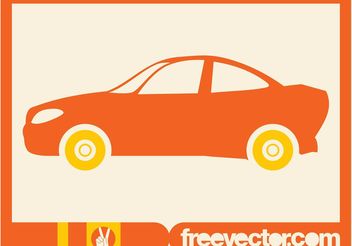 Sports Car Icon - Free vector #161299