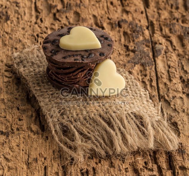 Heart shaped chocolates - image #182959 gratis