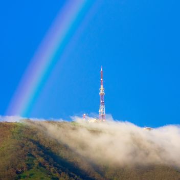 Rainbow over the Mashuk mountain - image #186209 gratis