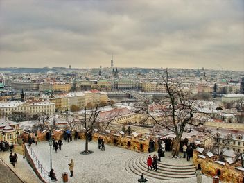 Panoramic view of Prague - Kostenloses image #186809