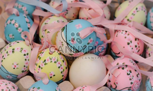 Painted Easter eggs - Free image #187519