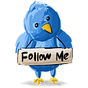 Twitter Follow Me - icon #193099 gratis