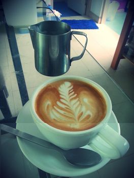 Latte coffee art - Free image #194369