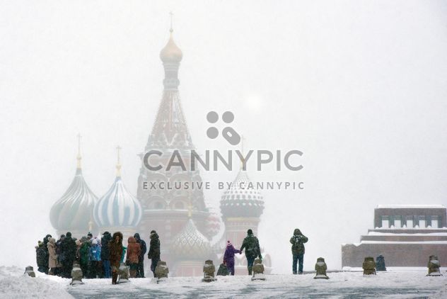 blizzard on Red Square - image gratuit #200349 