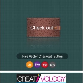 Free Vector Checkout Button - vector #203299 gratis