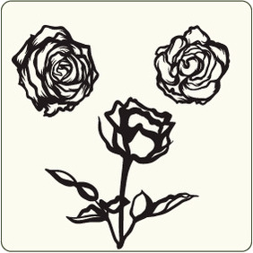 Roses 2 - vector #204629 gratis