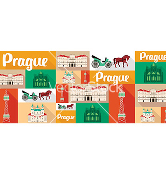 Free travel and tourism icons prague vector - Free vector #205509