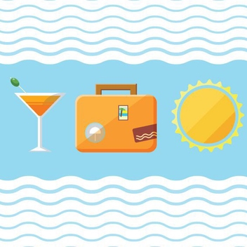 Travel Icons - Free vector #205549