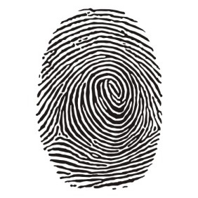 Fingerprint - vector #206139 gratis