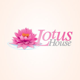 Lotus Flower Logo - vector #206509 gratis
