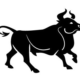 Bull Vector Clip Art - vector gratuit #207489 
