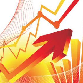 Rising Finance Charts - vector #207809 gratis