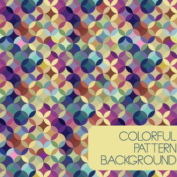 Colorful Pattern Background - vector #207959 gratis