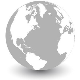 Earth Globe Vector - Kostenloses vector #209169