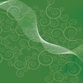 Shapes In Green Background Free Art - vector #209899 gratis