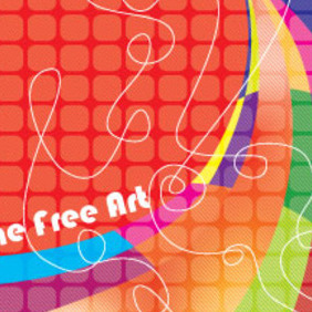 The Dancing Colored Free Vector Graphic - бесплатный vector #210489