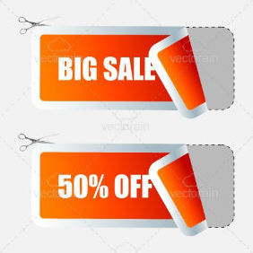 Sale Tags, Shopping Time - Free vector #211779