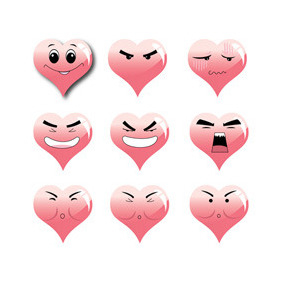 Love Face Expression - Kostenloses vector #212039