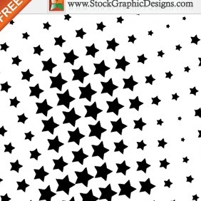 Free Vector Halftone Star Design Elements - vector #212229 gratis