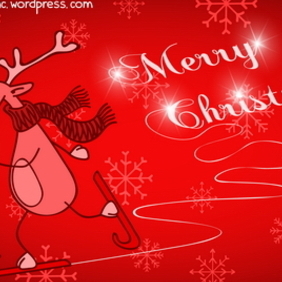Christmas Greeting Card 10 - бесплатный vector #212289