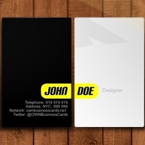 Simple Business Card - Kostenloses vector #212729