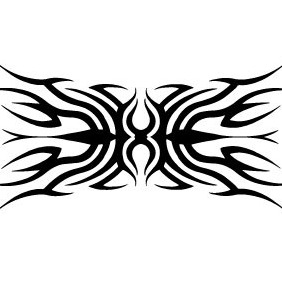 Tribal Tattoo Vector VP 1 - Free vector #213029